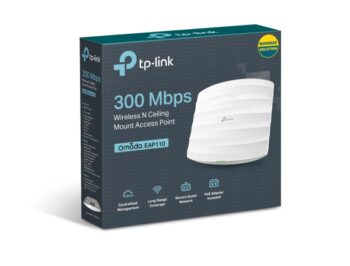 ACCESS POINT TPLINK EAP110 OUTDOOR 300MBPS 2.4GHZ 5DBI EXTERIOR G
