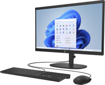 AIO HP 22 CELERON N100 UFS 128GB 8GB DDR5 21.45" NEGRO W11H A47BXLA