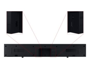 BARRA DE SONIDO SAMSUNG INALAMBRICO HW-C400/ZA NEGRO CANALES 2.