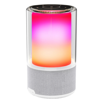BOCINA ACTECK GLEE PURE AP70 BLANCO BLUETOOTH 5.2 3.5MM USB-C ILU