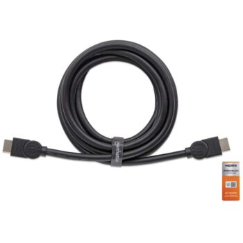 CABLE HDMI MANHATTAN 4K 5M NEGRO 355360 1M DE GARANTIA