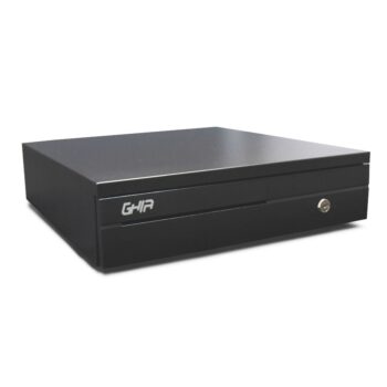 CAJON DE DINERO GHIA  5BILL 8MON GCD581 NEGRO ACERO RJ11 GARANTIA