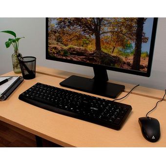 KIT 2 EN 1 USB ACTECK MK210 ESTANDAR TEC MOU AC-928984 1M DE GARAN