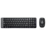 KIT 2 EN 1 WIFI LOGITECH MK220 TEC MOU 920-004430 11M DE GARANTIA