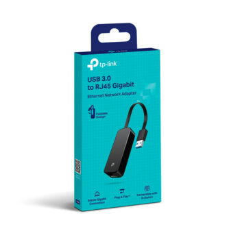 ADAPTADOR DE RED TPLINK UE306 USB 3.0 A ETHERNET GIGABIT 1AÑO DE GARANTIA
