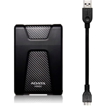 DD EXTERNO ADATA HD650 1TB NEGRO AHD650-1TU31-CBK 11M DE GARANTIA