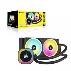ENFRIAMIENTO CORSAIR ICUE LINK H100i 240MM RGB AIO BLANCO CW-9061005-WW 1 AÑO DE GARANTIA