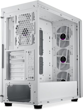 GABINETE COOLER MASTER MASTERBOX 600 BLANCO ARGB M/ATX MB600-WGNN-S00 SIN GARANTIA