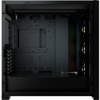 GABINETE CORSAIR ICUE 5000X RGB NEGRO ATX CRISTAL MIDITOWER SIN FUENTE CC-9011212-WW SIN GARANTIA