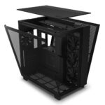 GABINETE NZXT H9 FLOW NEGRO ATX S/FUENTE CRISTAL USB 3.2 TIPO C CM-H91FB-01 1AÑO DE GARANTIA
