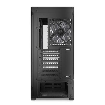 GABINETE SHARKOON AK6 RGB MATX S/FUENTE CRISTAL NEGRO C-AK6B 11M DE GARANTIA