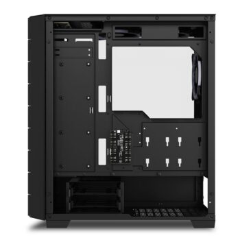 GABINETE SHARKOON RGB HEX MATX S/FUENTE CRISTAL NEGRO C-HEXBK 11M DE GARANTIA