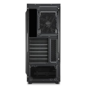 GABINETE SHARKOON SLIDER RGB MATX S/FUENTE CRISTAL NEGRO C-SLIDERB 11M DE GARANTIA