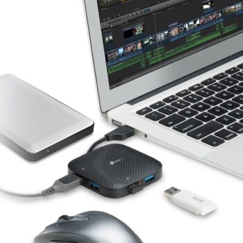 HUB PORTATIL TPLINK 4 PTS USB 3.0 NEGRO UH400 12M DIRECTO CON FABRICANTE