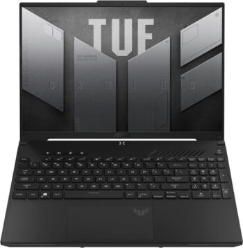 LAPTOP ASUS TUF RYZEN 7 7735HS 512GB SSD 16GB DDR5 16" FHD TEC/ING W11H NEGRO RX7700S FA617NT-A16.R77700 90NR0EZ2-M003B0 1AÑO DE GARANTIA