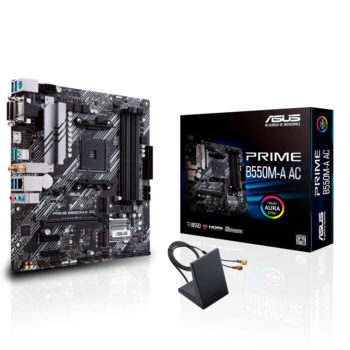 MB ASUS PRIME B550M-A AC AM4 DDR4 MICRO ATX HDMI 1 AÑO DE GARANTIA