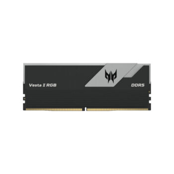RAM ACER PREDATOR VESTA II DDR5 32GB 2X16 6000MH RGB NEGRO BL.9BWWR.327 12M DE GARANTIA