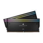 RAM CORSAIR DDR5 DOMINATOR PLATINUM 2X32 64GB 6400 NEGRO RGB CMP64GX5M2B6400C32 1AÑO DE GARANTIA