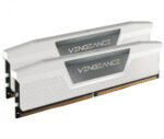 RAM CORSAIR DDR5 VENGEANCE 2X16 32GB 5200 BLANCO CMK32GX5M2B5200C40W 1AÑO DE GARANTIA