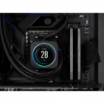 RAM CORSAIR DDR5 VENGEANCE 2X16 32GB 5200 NEGRO CMK32GX5M2B5200C40 1AÑO DE GARANTIA