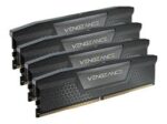RAM CORSAIR DDR5 VENGEANCE 4X32 128GB 5600 NEGRO CMK128GX5M4B5600C40 1AÑO DE GARANTIA