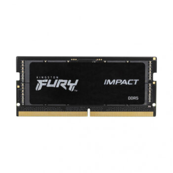 RAM KINGSTON FURY IMPACT SODDR5 16GB 4800 NEGRO KF548S38IB-16 1AÑO DE GARANTIA