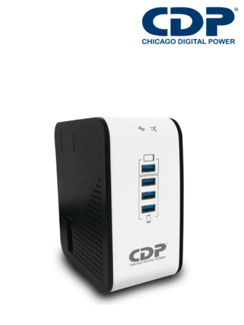 REGULADOR  CDP R2CU-AVR1008 500W 1000VA  8 CONTACTOS  11M DE GARANTIA