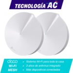 ROUTER TPLINK MESH DECO M5(2 PACK) 2.4GHZ-5GHZ AC1300 1AÑO DE GARANTIA