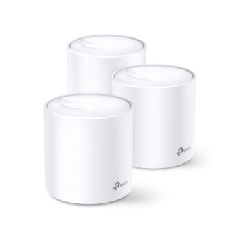ROUTER TPLINK MESH DECO X20(3 PACK) WIFI 6 DUAL BAND AX1800 1AÑO DE GARANTIA