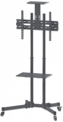 SOPORTE PARA TV MANHATTAN TIPO CARRITO 37" A 70" 50KGS NEGRO 461238 SIN GARANTIA