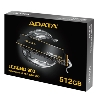 SSD ADATA LEGEND 900 512GB M.2 7000MB/5400MB PS5-6200MB/s SLEG-900-512GCS 11M DE GARANTIA