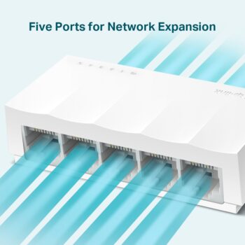 SWITCH TPLINK LS1005 5PTS 10/100MBPS LS1005 1AÑO DE GARANTIA