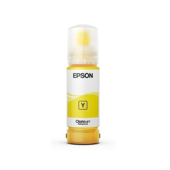 TINTA EPSON T555 AMARILLA MULTIFUNCIONAL ECOTANK L8180 L8160 T555420-AL SIN GARANTIA