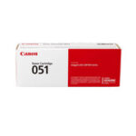 TONER CANON 051 NEGRO 1700 PAGS C/MF264DW/LBP162DW 2168C001 SIN GARANTIA