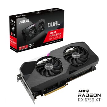 TVIDEO ASUS RX 6750XT DUAL RADEON OC 12GB DDR6