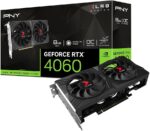 TVIDEO PNY RTX4060 VERTO DUAL FAN DLSS 8GB XLR8 GAMING GDRR6