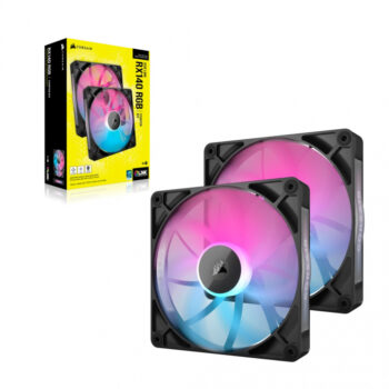 VENTILADOR CORSAIR ICUE LINK RX140 KIT 2X1 RGB 140MM BLANCO CO-9051024-WW 11M DE GARANTIA