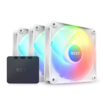 VENTILADOR NZXT F120 RGB CORE TRIPLE PACK BLANCO 3X120MM RF-C12TF-W1 11M DE GARANTIA