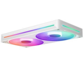 VENTILADOR NZXT F240 RGB CORE WHITE 240MM UN SOLO MARCO RF-U24HF-W1 11M DE GARANTIA